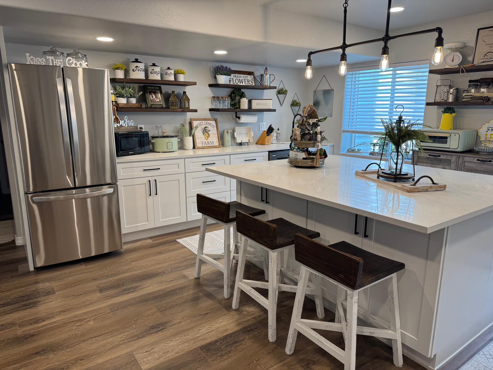 Transitional Farmhouse Inspired Kitchen Remodel in Colorado Springs, CO by Rev'd Up Renovations project photo 6